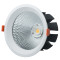 High-End biele zapustené hranaté stropné COB LED svietidlo 30W