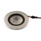 High-End zapustené okrúhle stropné COB LED svietidlo 3W INOX