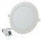 Biely okrúhly zapustený LED mini panel 25W