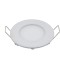 Okrúhly zapustený LED mini panel 3W Economy