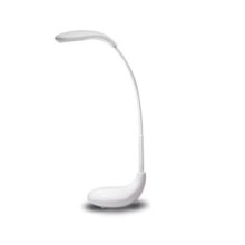 biela usb nabijatelna stolna led lampa