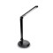 Čierno-strieborná stmievateľná stolná LED lampa 8W