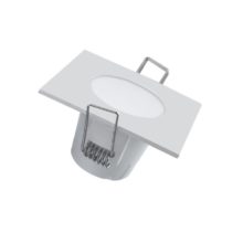 biele zapustene hranate led svietidlo ip65 5w