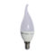 mliecna led sviecka e14 6w plamen