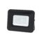 cierny slim smd led reflektor 20w