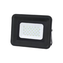 cierny slim smd led reflektor 30w