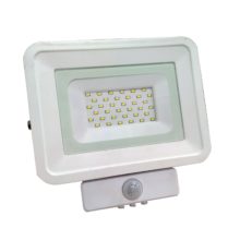 biely smd led reflektor s pohybovym senzorom 20W