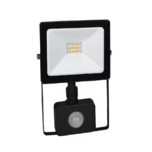 cierny smd led reflektor s pohybovym senzorom 10w
