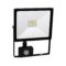 cierny smd led reflektor s pohybovym senzorom 50w