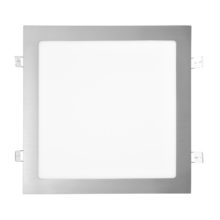 chromovy hranaty zapusteny panel 25w