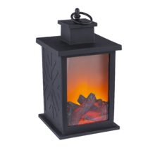 led lampas s efektom ohna