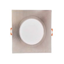 chromove zapustene hranate led svietidlo ip65 20 8w