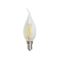 led filament ziarovka e14 c35 4w plamen