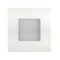 biele hranate orientacne led svietidlo ip44 2,5w 4000k do elektroinstalacnej krabice kp68