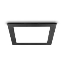 cierny hranaty zapusteny led mini panel ip4420 18w