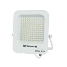 biely led reflektor 100w 90d optonica