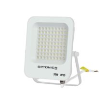 biely led reflektor 50w 90d optonica