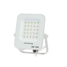 biely led reflektor 10w 90d optonica