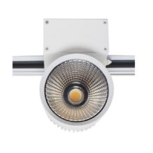 kolajnicovy led reflektor ugr19 na 3 fazovu kolajnicu 40w biely 3