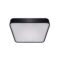 cierne hranate dizajnove stropne led svietidlo totem 50cm 48w