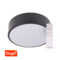 dizajnove stropne led svietidlo tuya 50cm 48w cct cierne