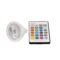 rgbw led ziarovka mr16 3w 60 s infra ovladanim