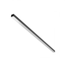 cierne linearne led svietidlo basic 150cm 50w cct