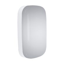 biele ovalne led svietidlo na povrch ip65 abel 15w cct