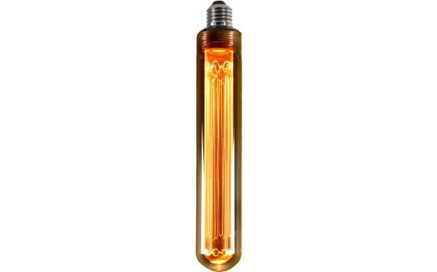 dekorativna led filament ziarovka e27 3w amber i