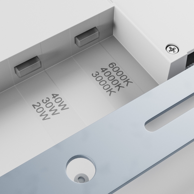 Okrúhle LED svietidlo na povrch FUSION IP44 20-30-40W CCT – Obrázok 3